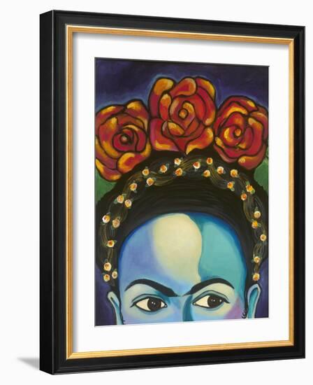 Frida-Carla Bank-Framed Giclee Print