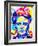 Frida-Cristian Mielu-Framed Art Print