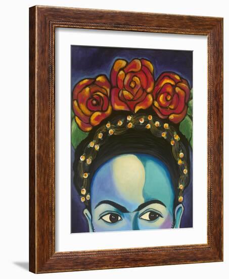 Frida-Carla Bank-Framed Giclee Print