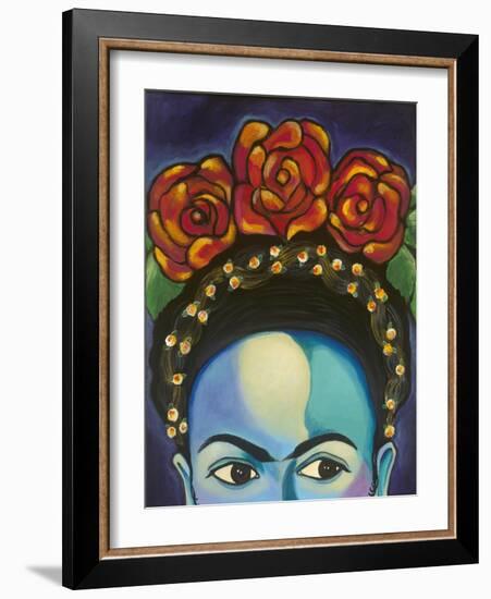 Frida-Carla Bank-Framed Giclee Print