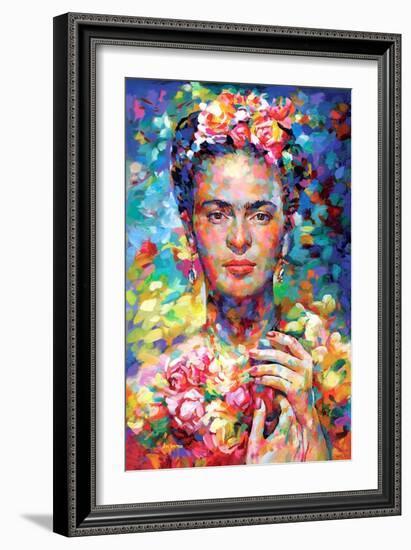 Frida-Leon Devenice-Framed Art Print