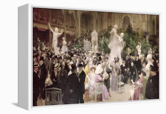 Friday at the French Artists' Salon, 1911-Jules-Alexandre Grün-Framed Premier Image Canvas