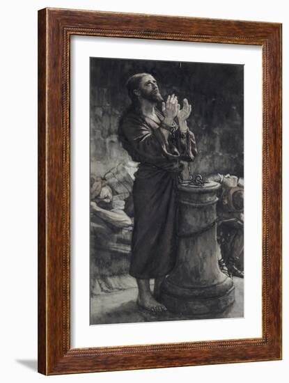 Friday Morning: Jesus in Prison-James Tissot-Framed Giclee Print