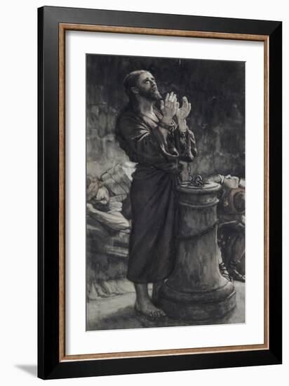 Friday Morning: Jesus in Prison-James Tissot-Framed Giclee Print