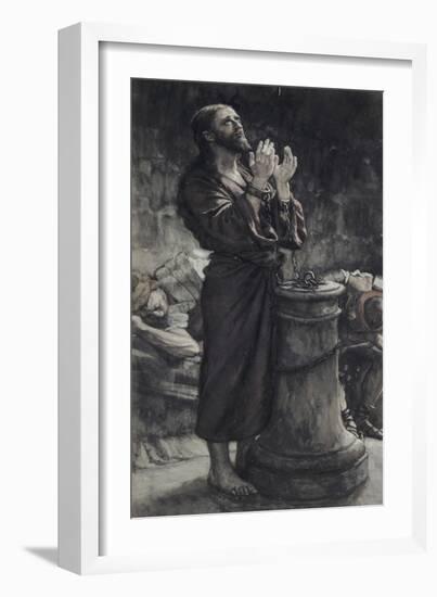 Friday Morning: Jesus in Prison-James Tissot-Framed Giclee Print