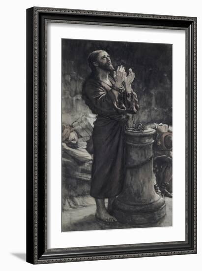 Friday Morning: Jesus in Prison-James Tissot-Framed Giclee Print