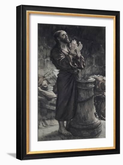 Friday Morning: Jesus in Prison-James Tissot-Framed Giclee Print