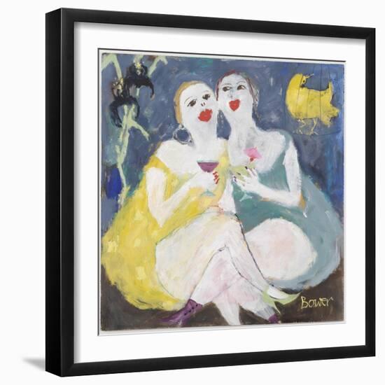 Friday Night Girls, 2007-Susan Bower-Framed Giclee Print