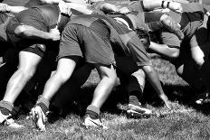 Rugby Match-Friday-Framed Premier Image Canvas