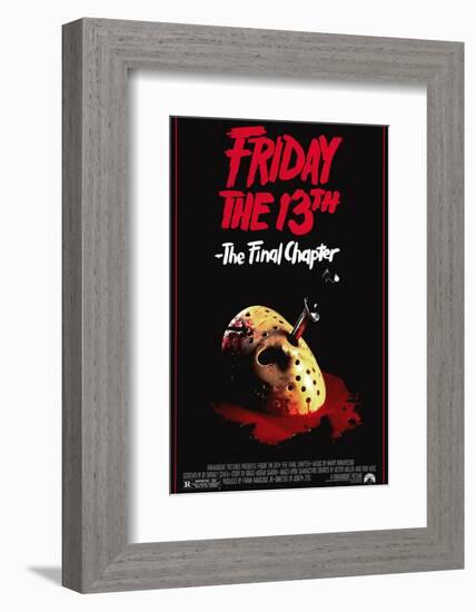 FRIDAY THE 13TH. THE FINAL CHAPTER [1984], directed by JOSEPH ZITO.-null-Framed Photographic Print