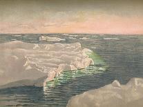 'Sunset off the North Coast of Asia, North of the Mouth of the Chatanga, 1893, (1897)-Fridtjof Nansen-Framed Giclee Print