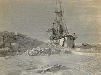 Nansen and Johansen at Cape Flora, Engraving from the Report of the Fram Expedition of 1893-1896-Fridtjof Nansen-Giclee Print