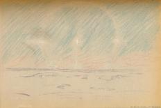 'At Sunset, 22nd September 1893. Water-Colour Sketch', 1893, (1897)-Fridtjof Nansen-Framed Giclee Print