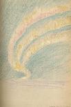 'At Sunset, 22nd September 1893. Water-Colour Sketch', 1893, (1897)-Fridtjof Nansen-Framed Giclee Print