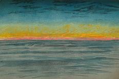'At Sunset, 22nd September 1893. Water-Colour Sketch', 1893, (1897)-Fridtjof Nansen-Giclee Print