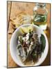 Fried Anchovies with Dried Tomatoes (Calabria)-null-Mounted Photographic Print