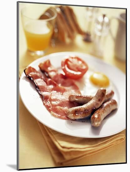 Fried Breakfast-David Munns-Mounted Photographic Print