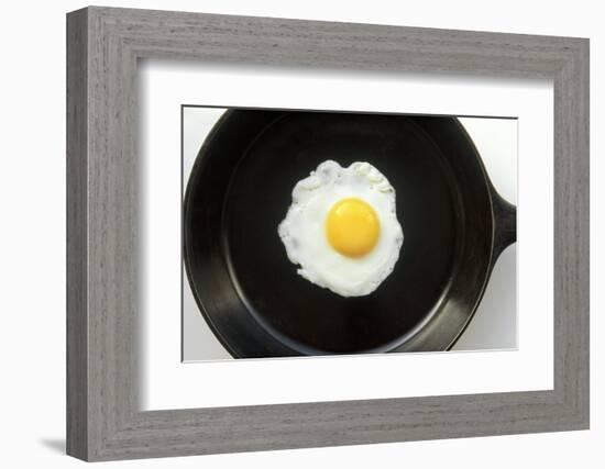 Fried Egg in a Cast Iron Skillet-Boch Photography-Framed Photographic Print