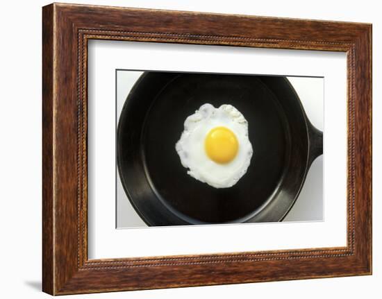 Fried Egg in a Cast Iron Skillet-Boch Photography-Framed Photographic Print