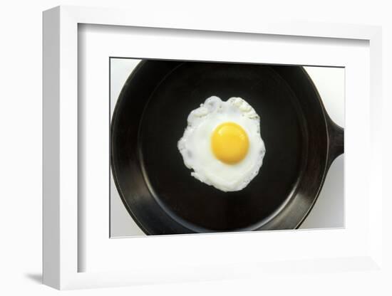 Fried Egg in a Cast Iron Skillet-Boch Photography-Framed Photographic Print