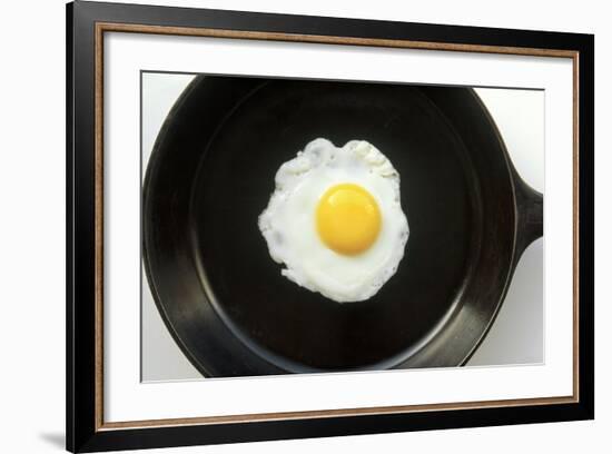 Fried Egg in a Cast Iron Skillet-Boch Photography-Framed Photographic Print