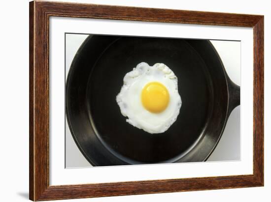 Fried Egg in a Cast Iron Skillet-Boch Photography-Framed Photographic Print