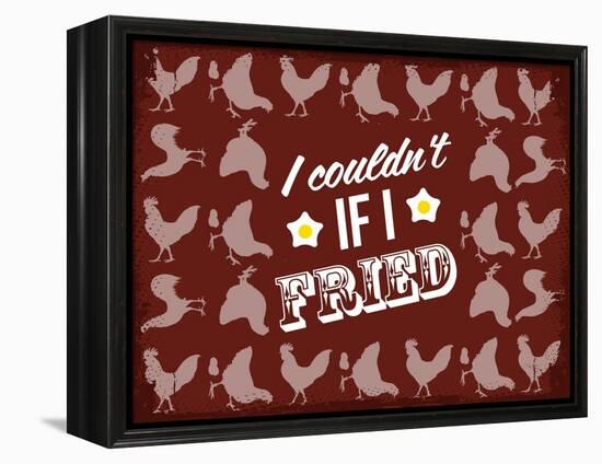 Fried Love-null-Framed Premier Image Canvas