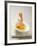 Fried Prawn with Dip on Slice of Lemon-null-Framed Photographic Print