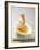 Fried Prawn with Dip on Slice of Lemon-null-Framed Photographic Print