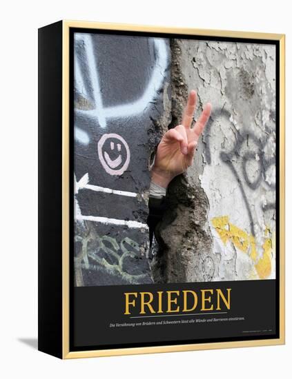 Frieden (German Translation)-null-Framed Stretched Canvas