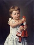 The Artist's Granddaughter, Olga Graupenstein, 1888-Friederich Wilhelm Graupenstein-Premier Image Canvas
