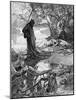 Friedrich 1 Drowns-Alphonse Mucha-Mounted Art Print