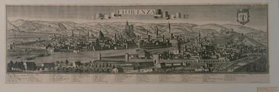 View of Florence (Engraving)-Friedrich Bernhard Werner-Giclee Print