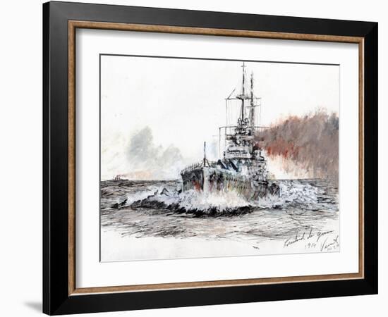 Friedrich Der Grosse, 1914-Vincent Alexander Booth-Framed Giclee Print