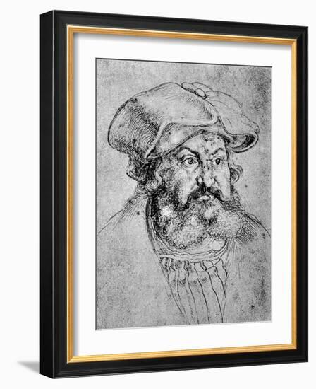 Friedrich Der Weise, 1523-1524-Albrecht Durer-Framed Giclee Print