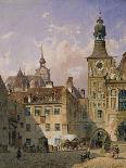 The Old Town Hall, Munich-Friedrich Eibner-Framed Giclee Print