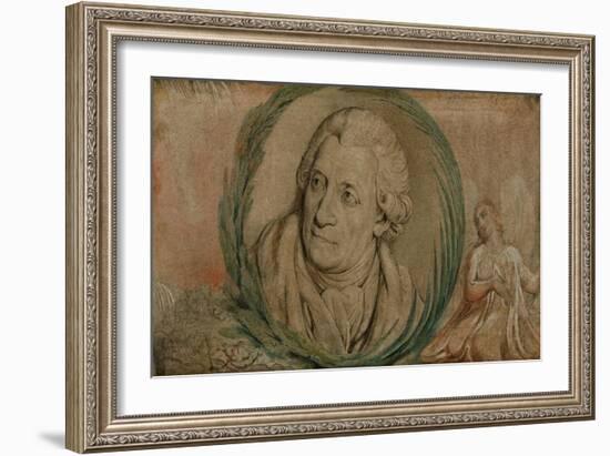 Friedrich Gottlieb Klopstock-William Blake-Framed Giclee Print
