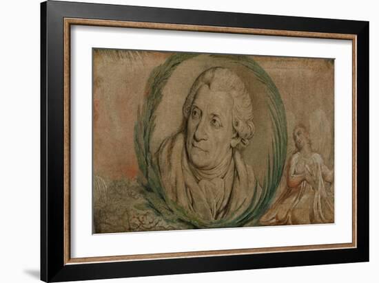 Friedrich Gottlieb Klopstock-William Blake-Framed Giclee Print