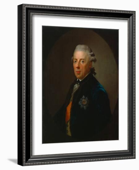 Friedrich Heinrich Ludwig, Prince of Prussia, after 1785-Anton Graff-Framed Giclee Print