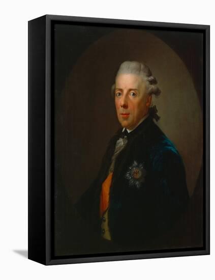 Friedrich Heinrich Ludwig, Prince of Prussia, after 1785-Anton Graff-Framed Premier Image Canvas