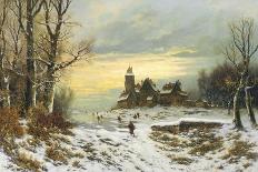 The Shortening Winter's Day Is near a Close-Friedrich Heyendahl-Giclee Print