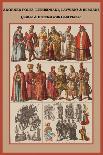 Swiss Costume Fashionable Alpine Guards from the XIII to XV Century-Friedrich Hottenroth-Art Print