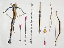 Bows and arrows from the 14th-15th century, 1842-Friedrich Martin von Reibisch-Framed Giclee Print
