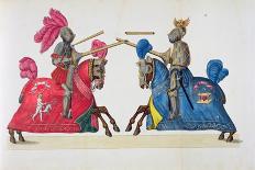 Shields, Plate from 'A History of the Development and Customs of Chivalry', by Dr. Franz Kottenkamp-Friedrich Martin Von Reibisch-Giclee Print