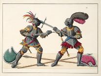 Shields, Plate from 'A History of the Development and Customs of Chivalry', by Dr. Franz Kottenkamp-Friedrich Martin Von Reibisch-Giclee Print