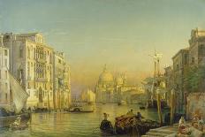 Piazza San Marco at Night-Friedrich Nerly-Mounted Giclee Print