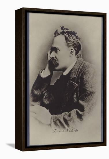 Friedrich Nietzche (1844-1900), German Philosopher and Writer-null-Framed Premier Image Canvas