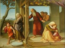 The Banishment of Hagar, 1841 (Oil on Canvas)-Friedrich Overbeck-Giclee Print