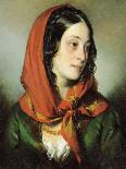 Portrait of Julie Von Woyna, Nee Freiin Von Krieg-Hochfelden, Later Benedek (1811-1895), by Amerlin-Friedrich Von Amerling-Giclee Print
