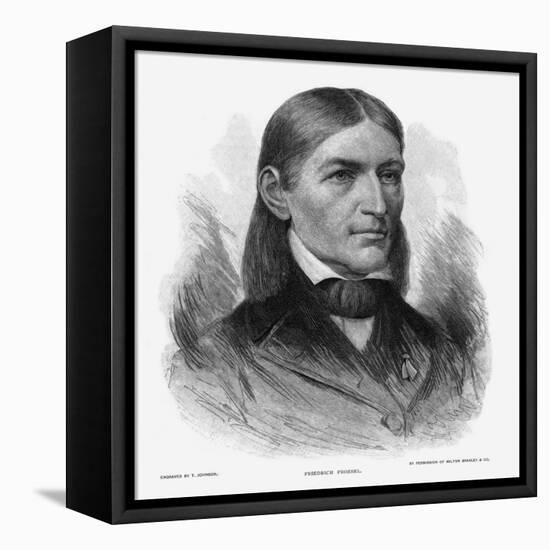 Friedrich Wilhelm August Froebel German Educator-T. Johnson-Framed Stretched Canvas